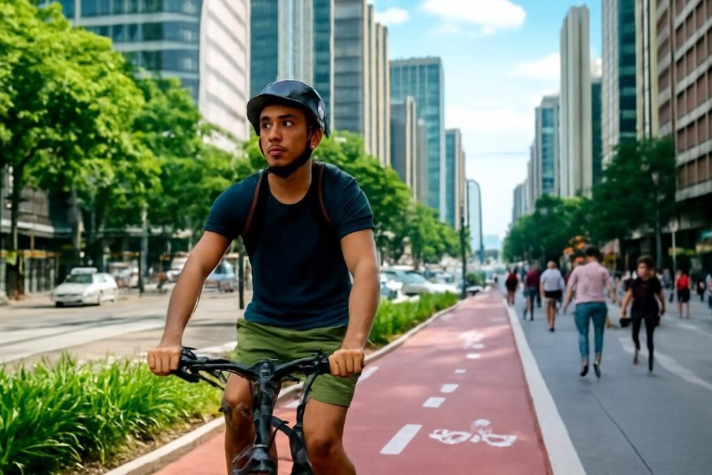 Ciclismo urbano: 10 dicas para pedalar seguro e amar a cidade (72 chars)